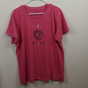 Life is good women's shirt